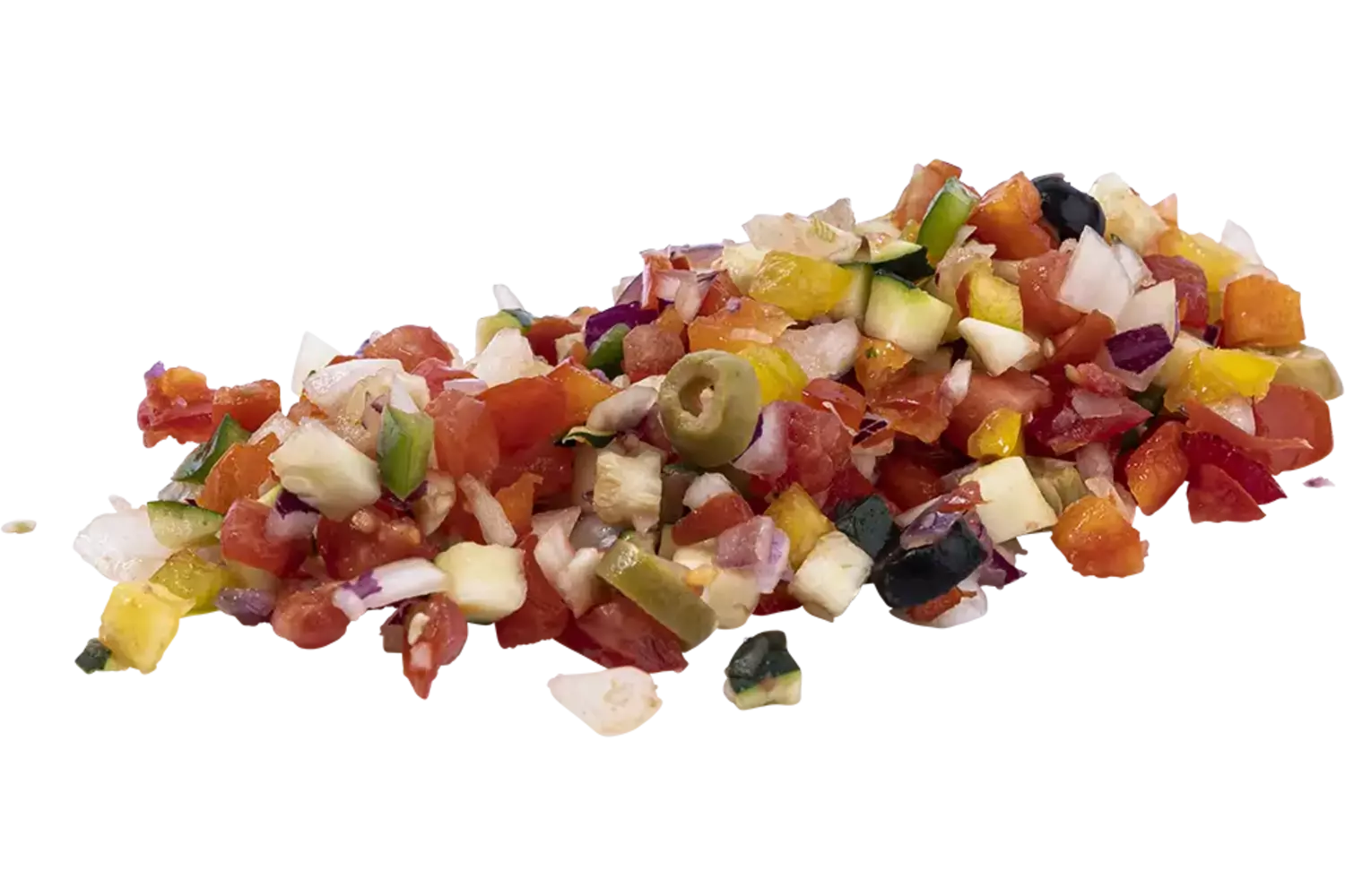 Italiaanse groentemix 10mm bak 1kg stuk