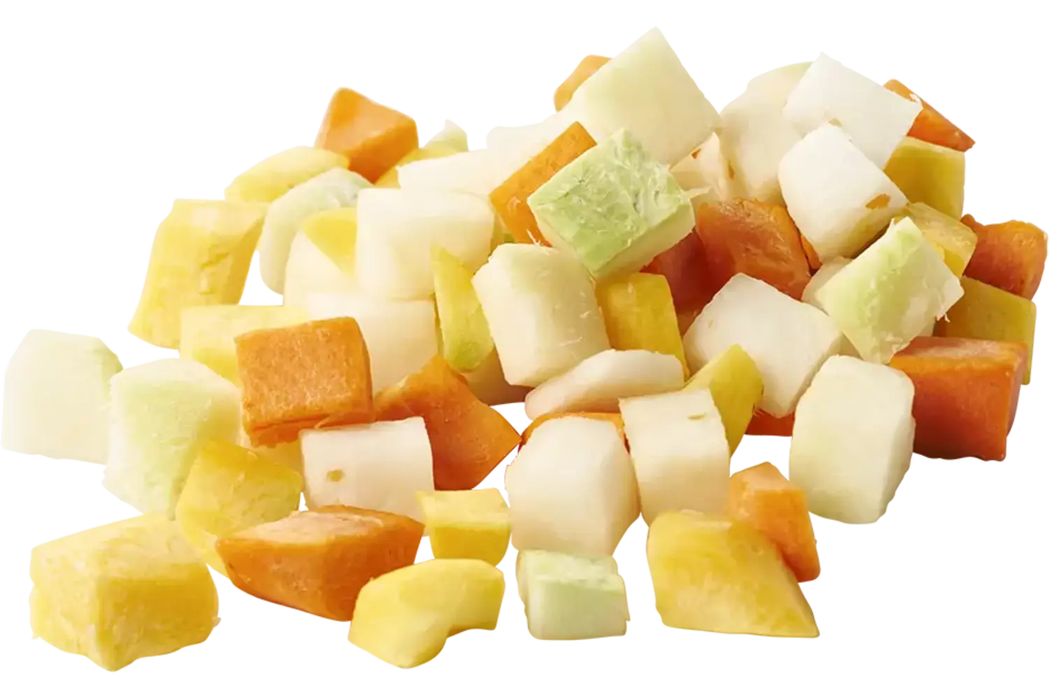 Groentemix winter brunoise 20mm bak 1kg kist 6 stuks