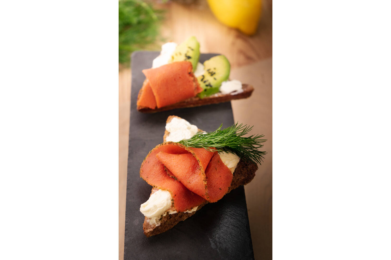 Vegan gravlax 80gr stuk