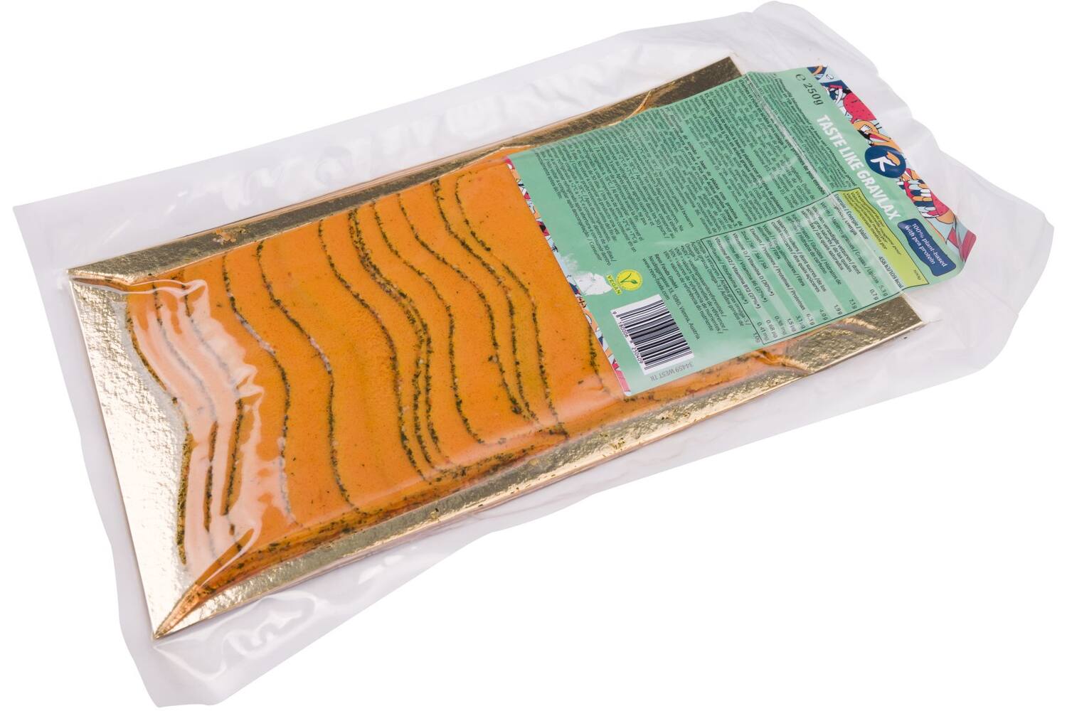 Vegan gravlax 80gr stuk