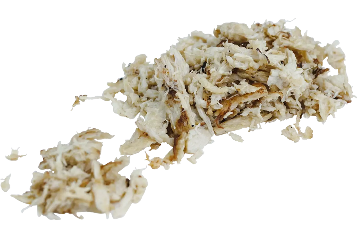 Pulled plant-kip 500gr stuk