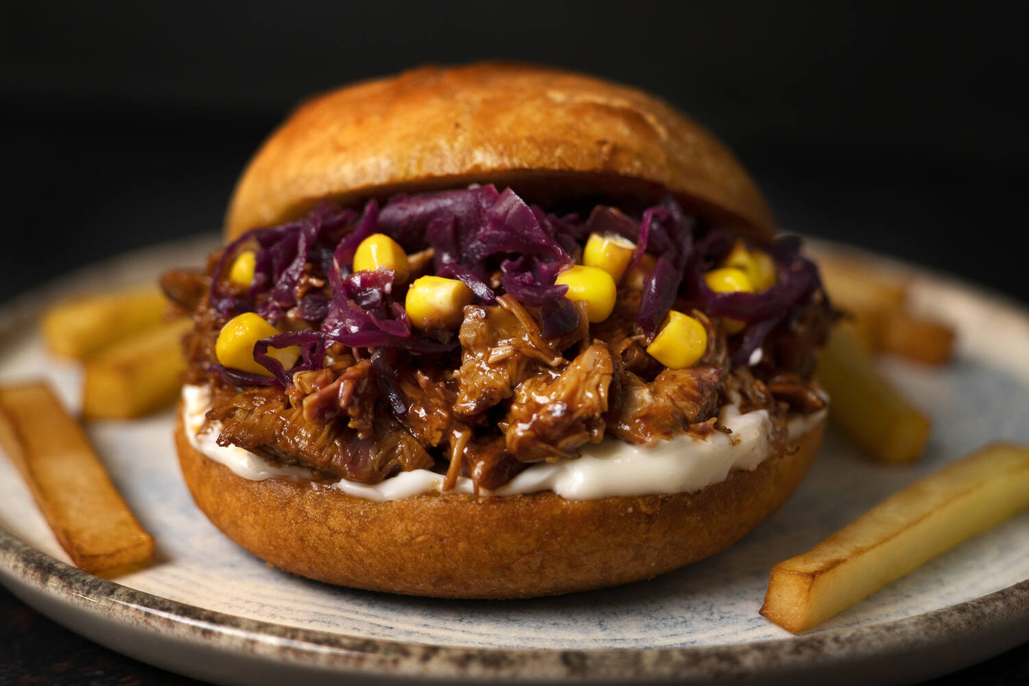 Pulled plant-beef 500gr stuk