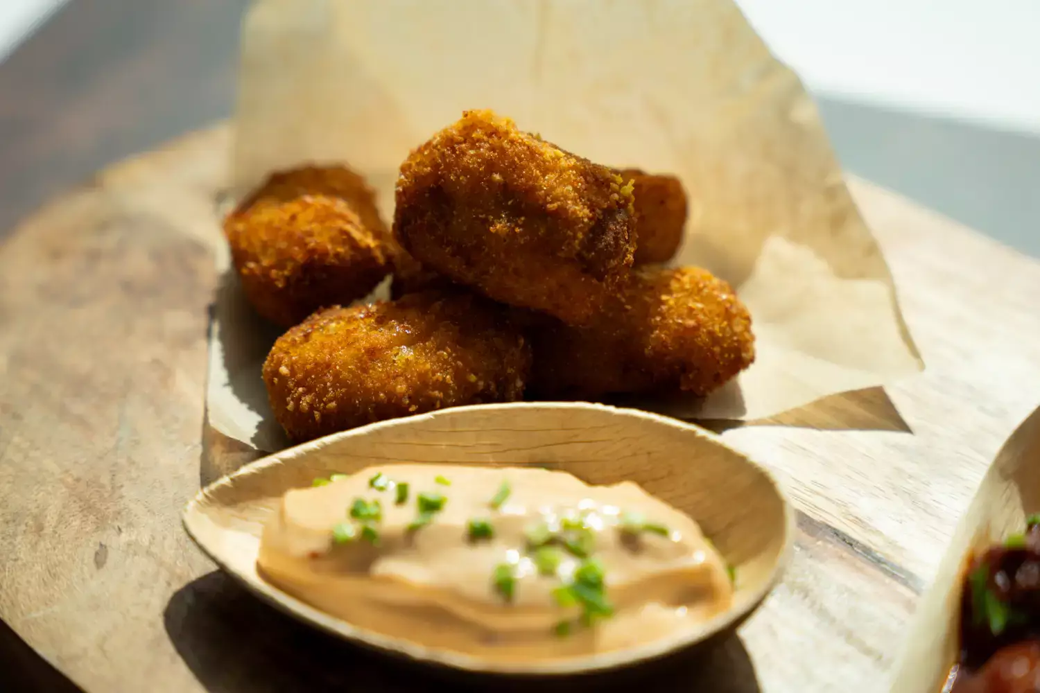 Plant-kipnuggets bak 500gr stuk