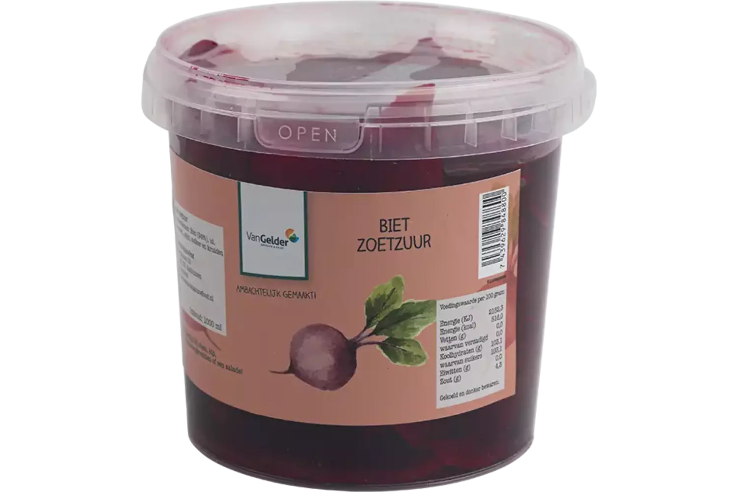 Bieten zoetzuur 1kg stuk