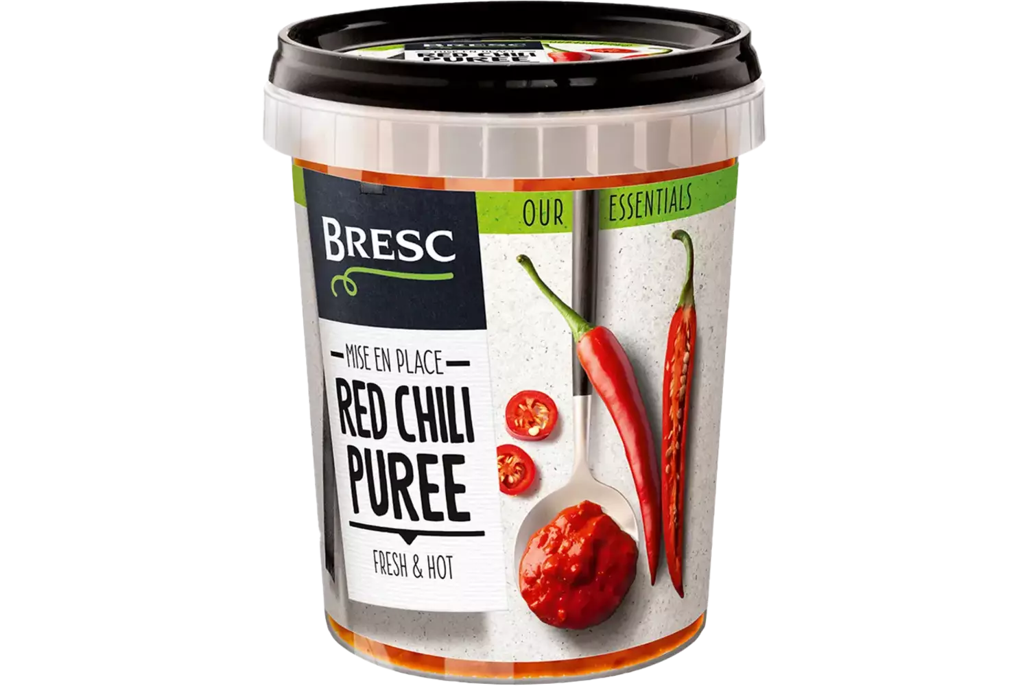 Rode peperpuree 450gr stuk