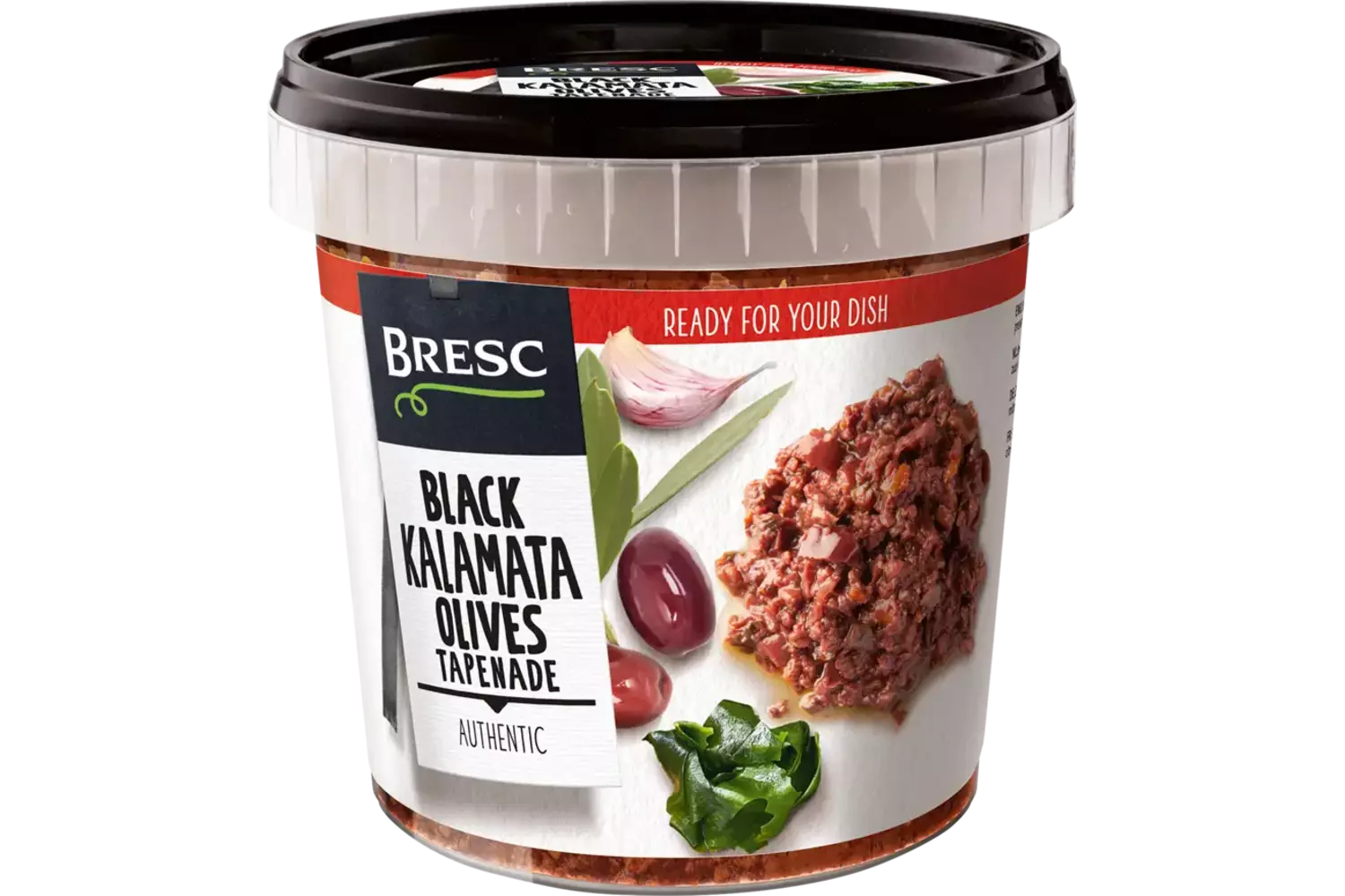 Tapenade zwarte kalamata olijven 1kg stuk