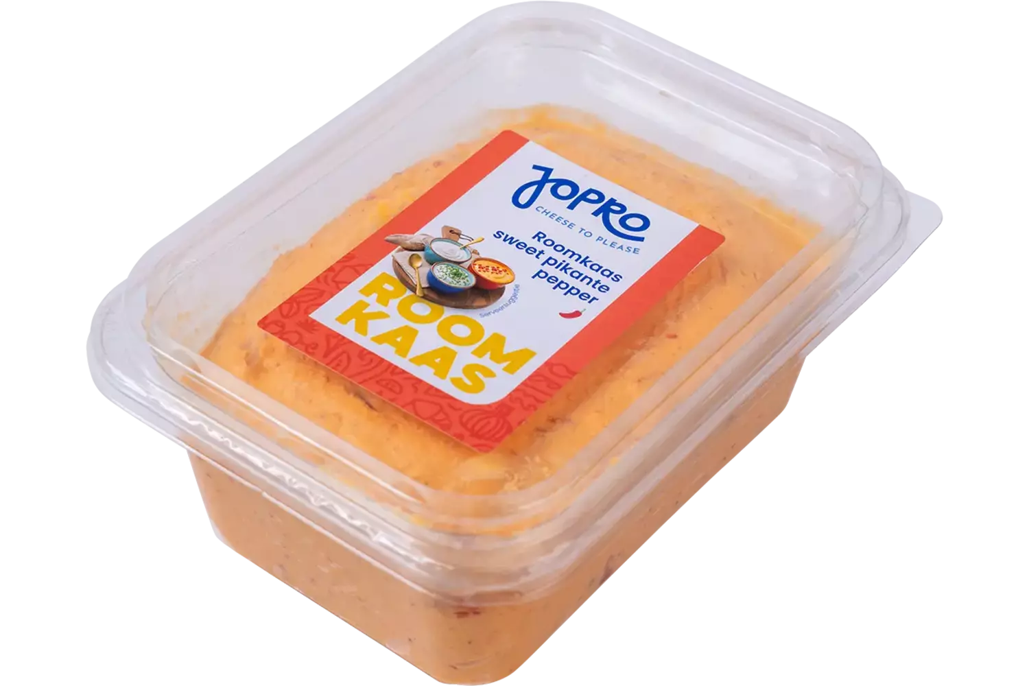 Roomkaas sweet pikante pepper bak 1kg stuk