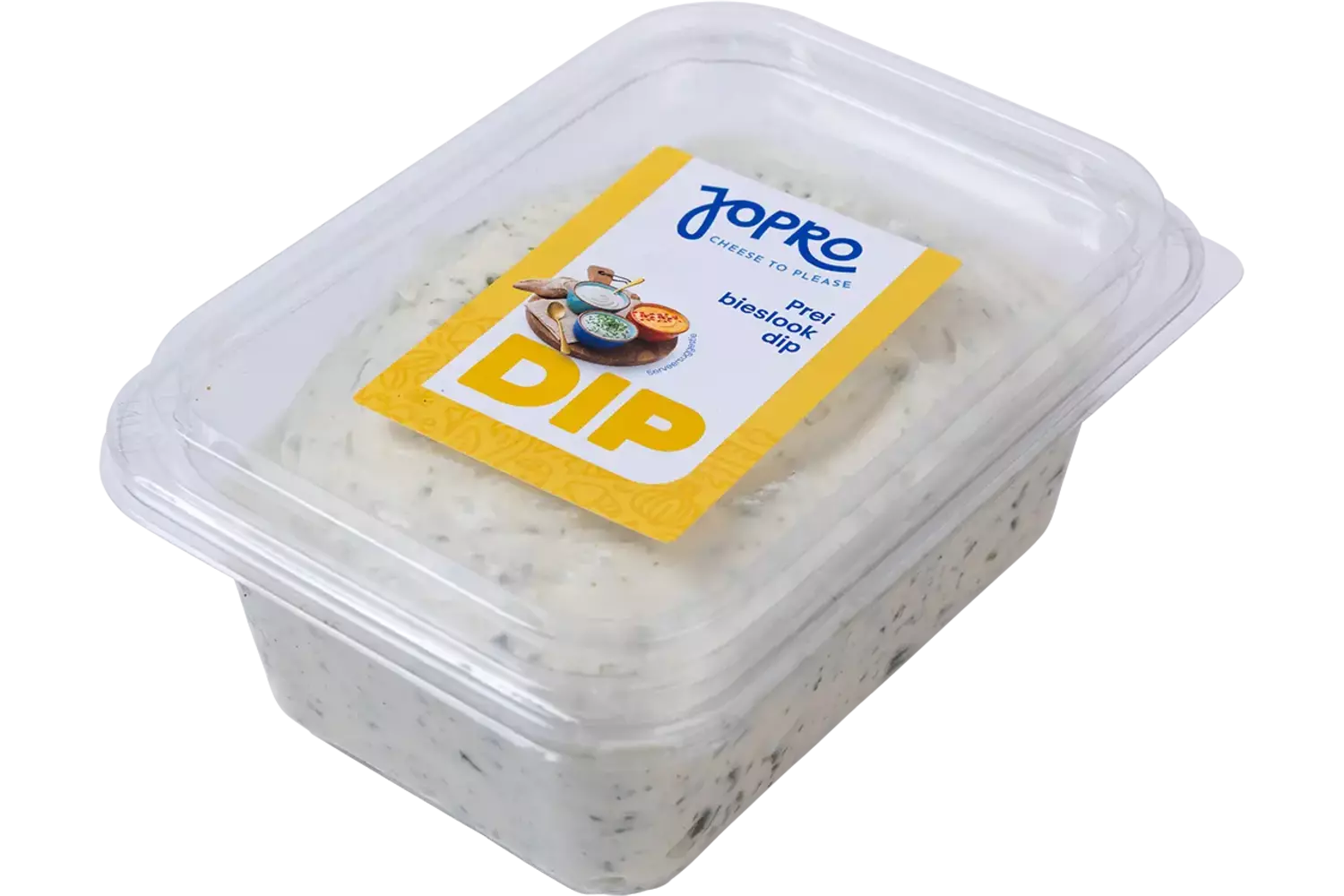 Prei - bieslook kaasdip bak 1kg stuk