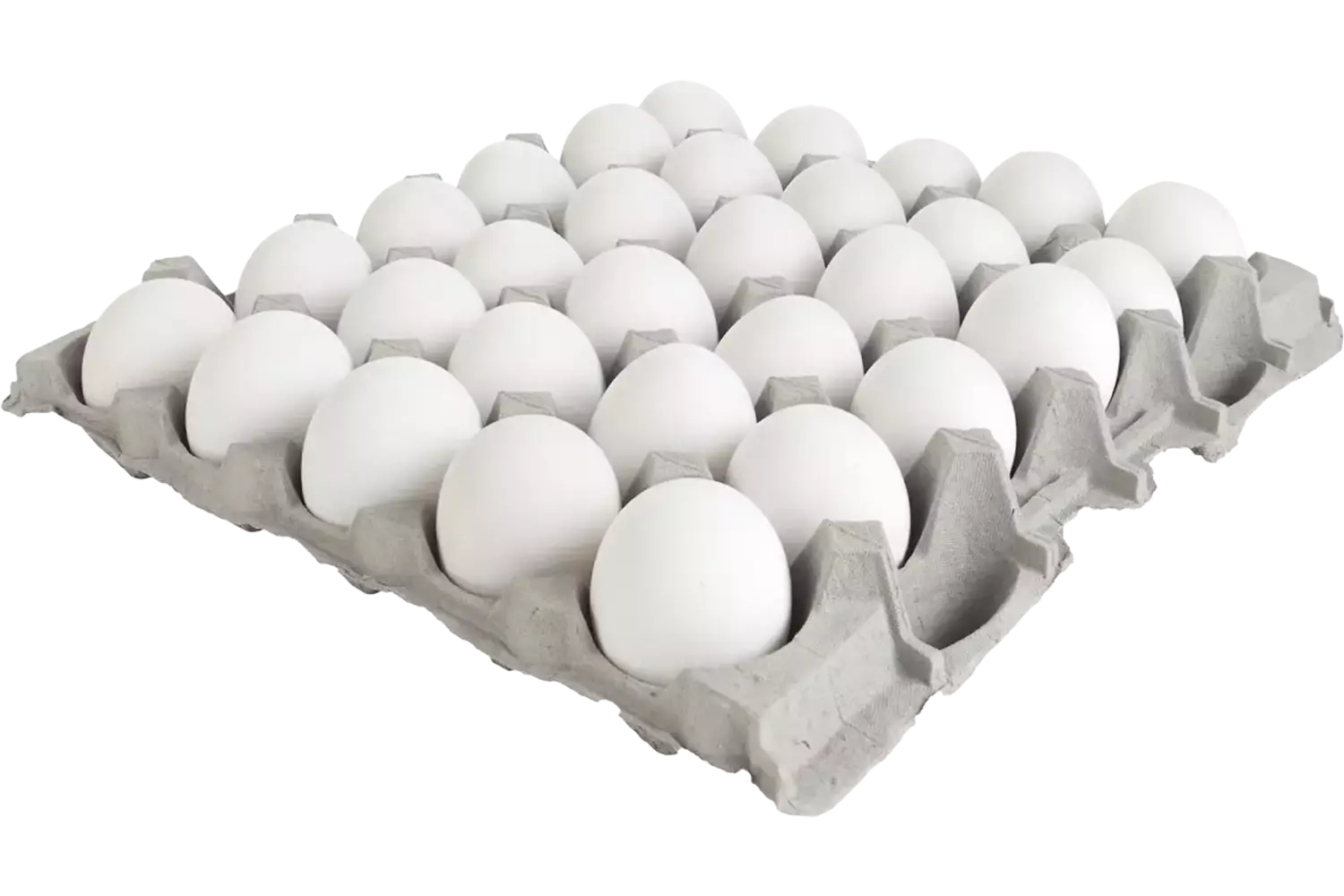 Oeufs blancs caisse 90pc