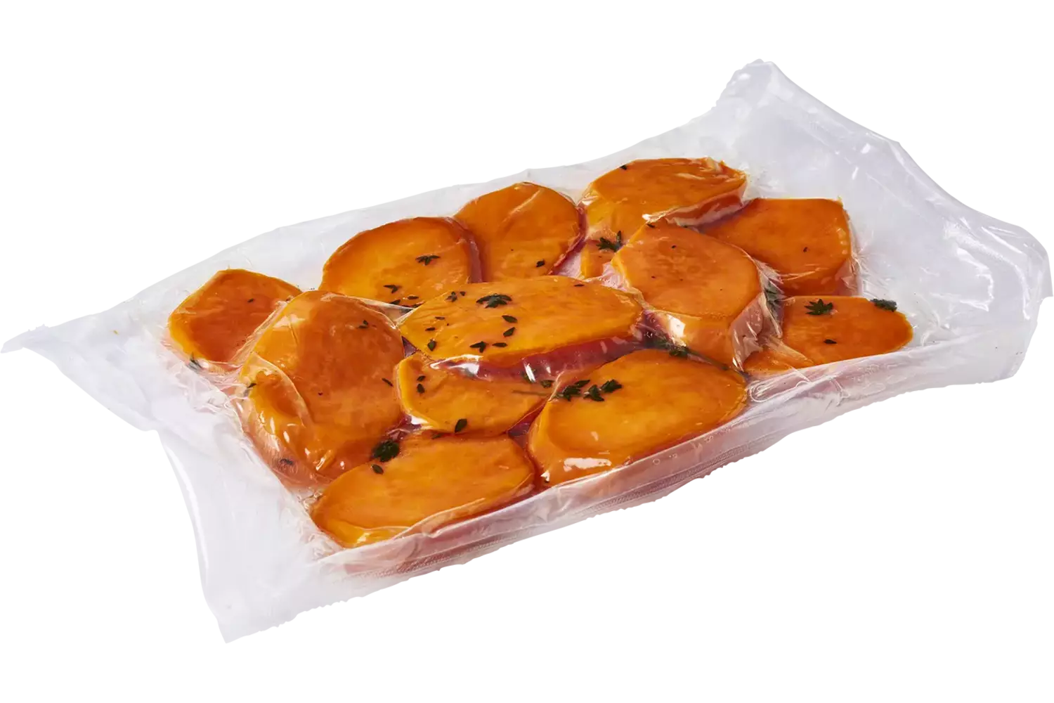 Zoete aard schijf sous-vide 800gr stuk