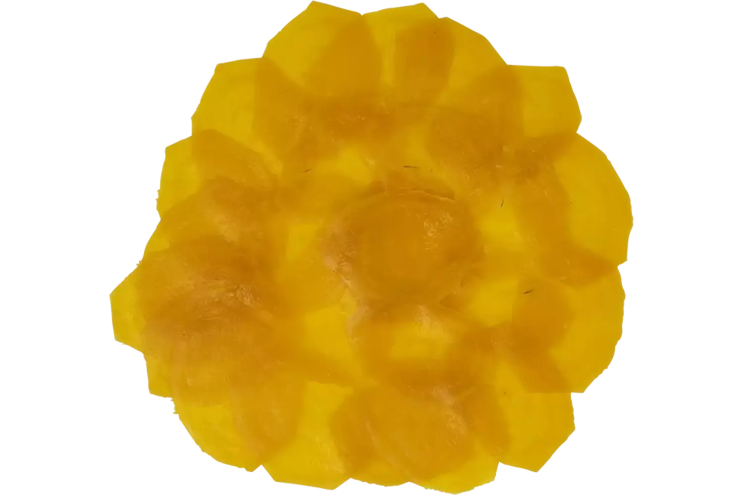 Carpaccio gele biet bak 200gr stuk