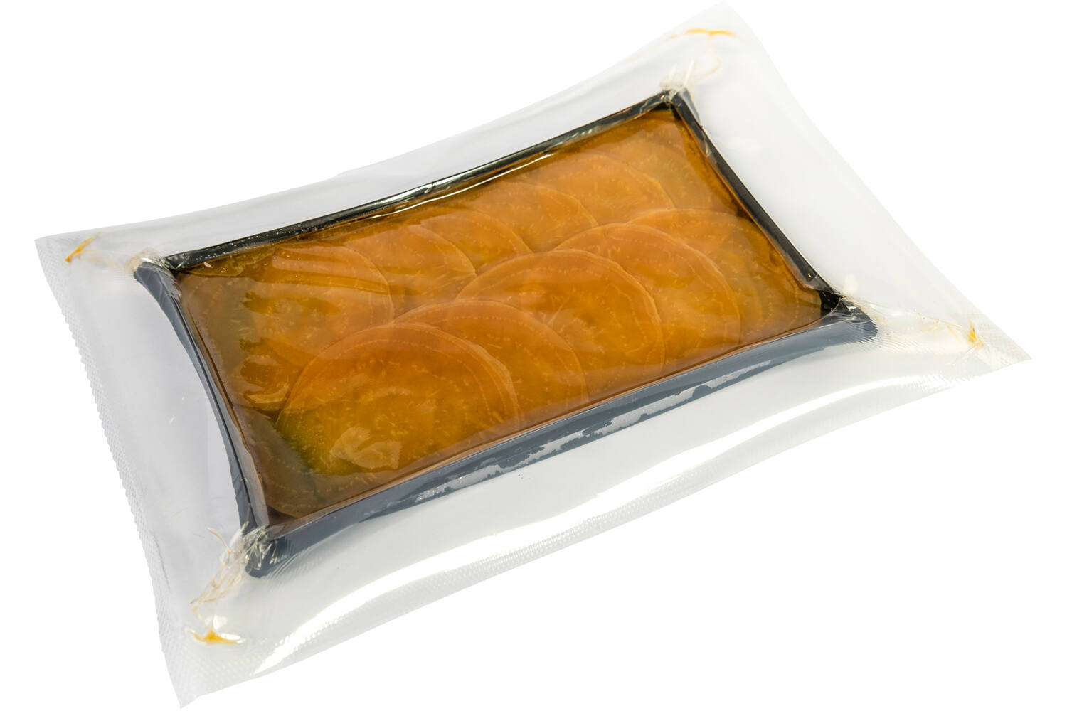 Carpaccio gele biet bak 200gr stuk