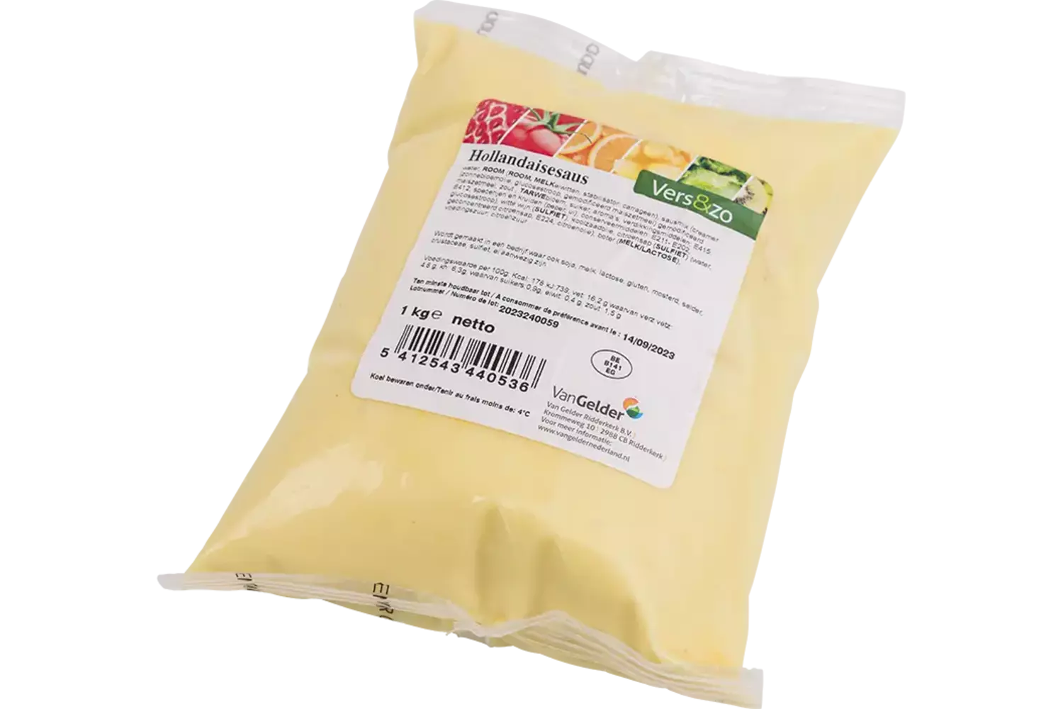 Hollandaisesaus zak 1kg stuk