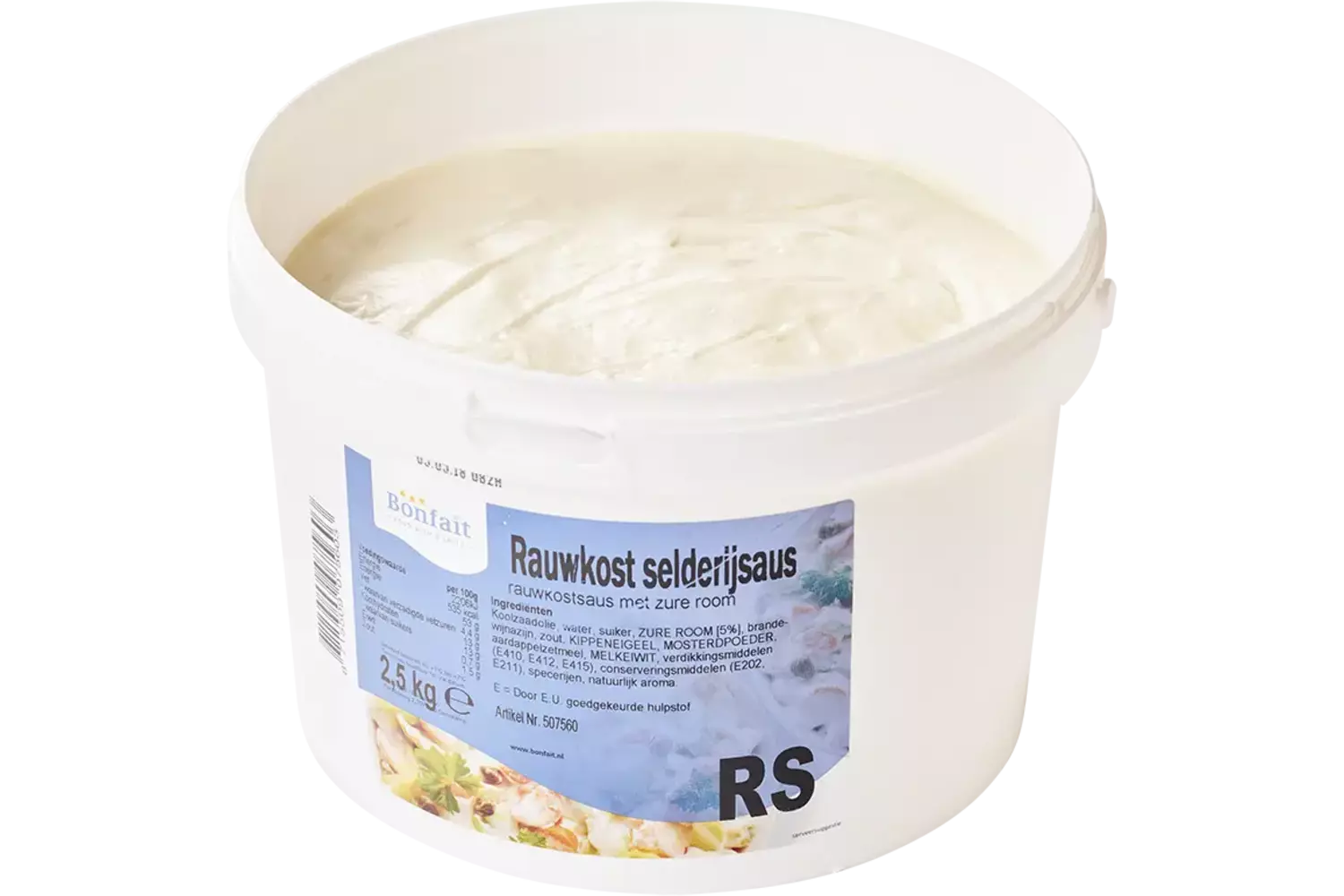 Rauwkost Selderijsaus emmer 2,5kg stuk