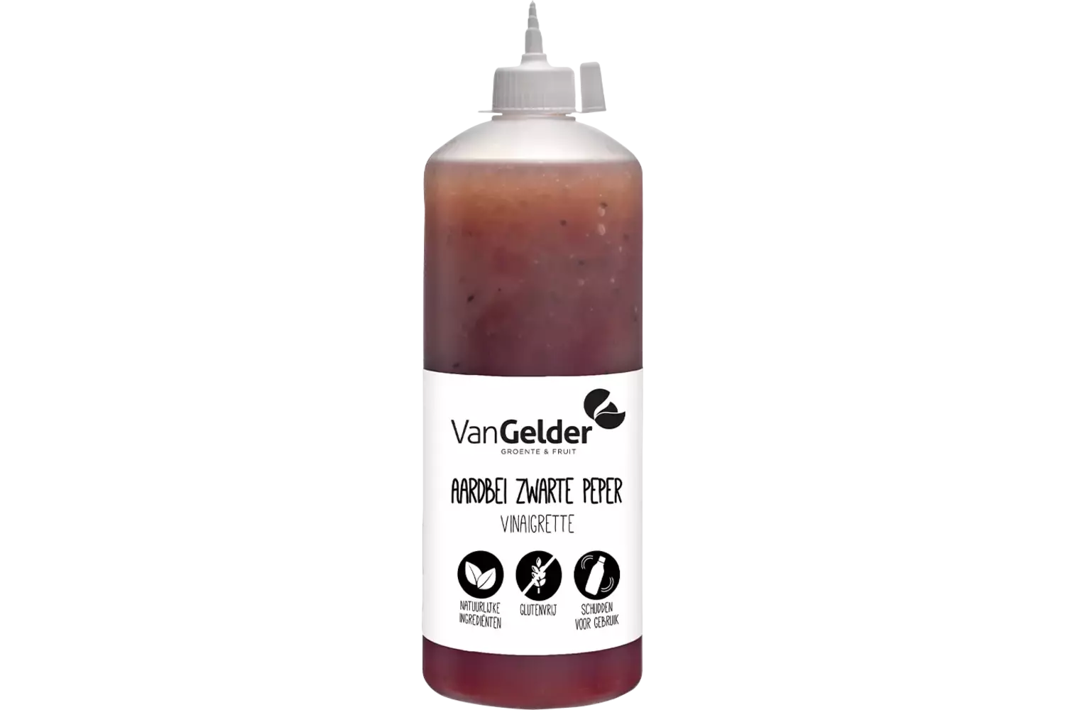 Vinaigrette strawberry-black pepper 1L crade 14 pieces