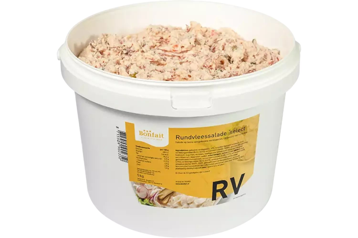 Rundvleessalade select emmer 5kg stuk
