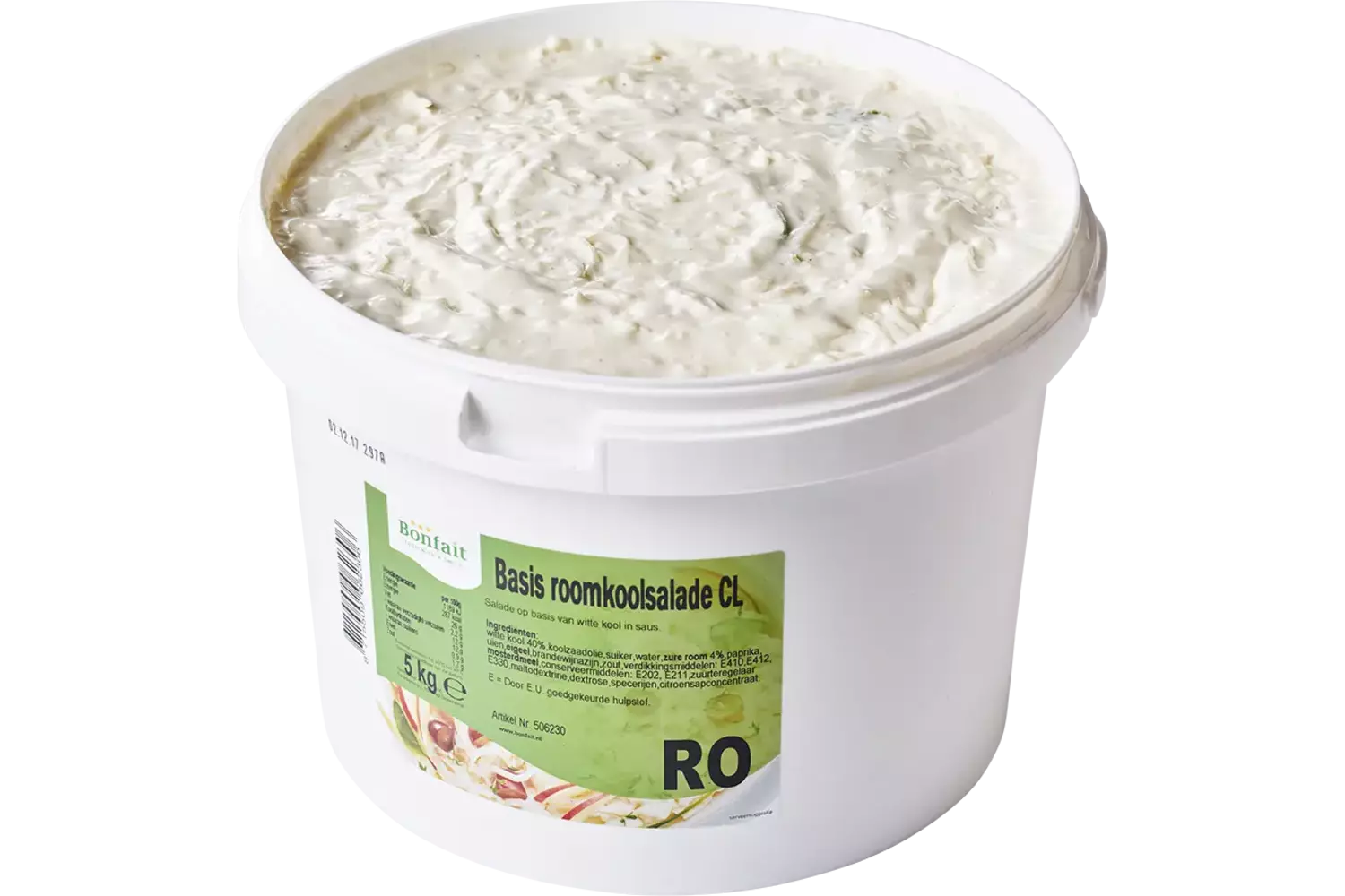 Basis Roomkoolsalade emmer 2,5kg stuk
