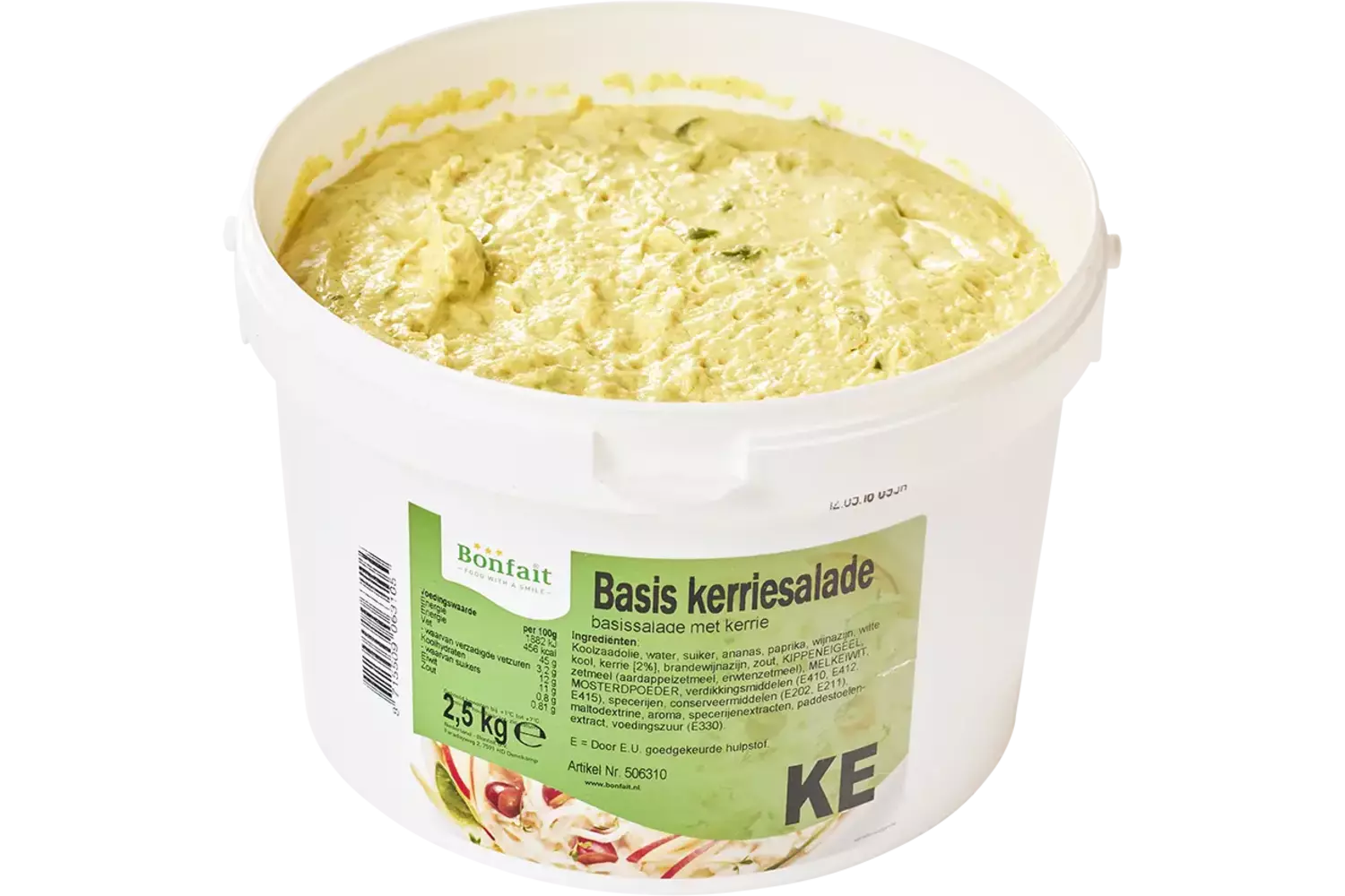 Basis kerriesalade emmer 2,5kg stuk