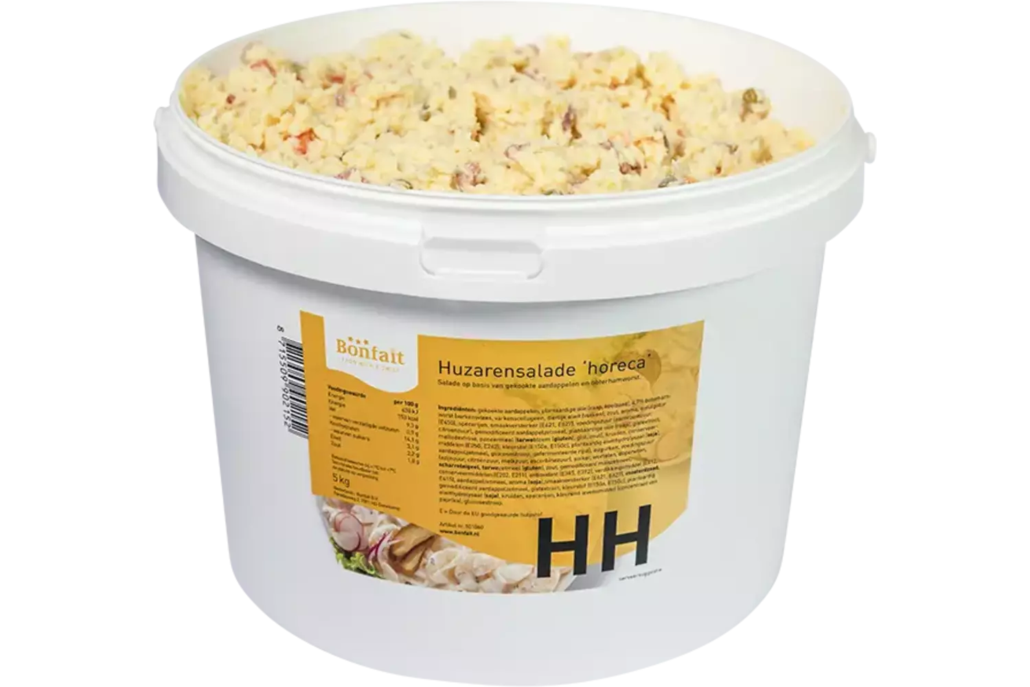 Huzarensalade horeca emmer 5kg kist 2 stuks