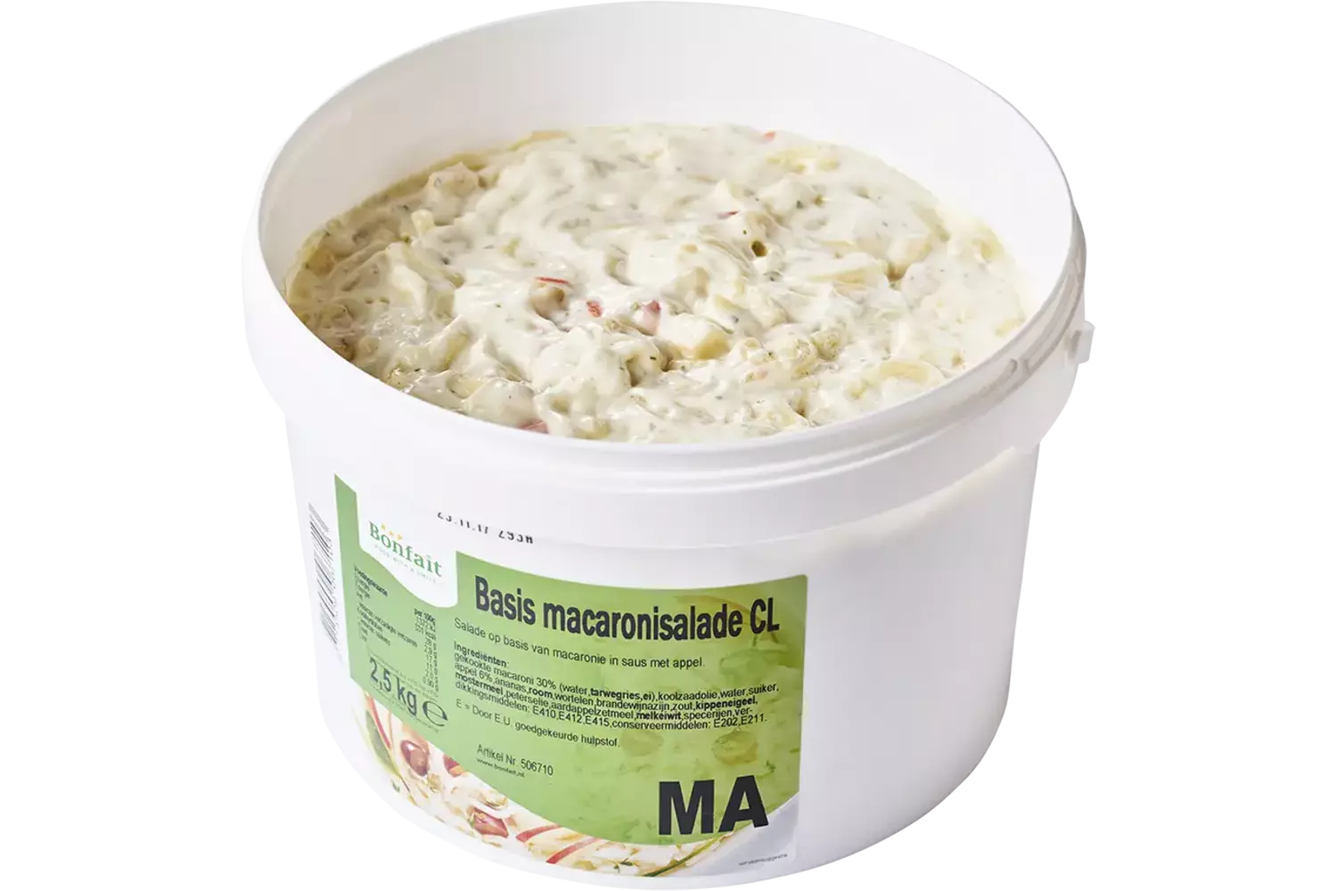 Basis Macaronisalade emmer 2,5kg stuk