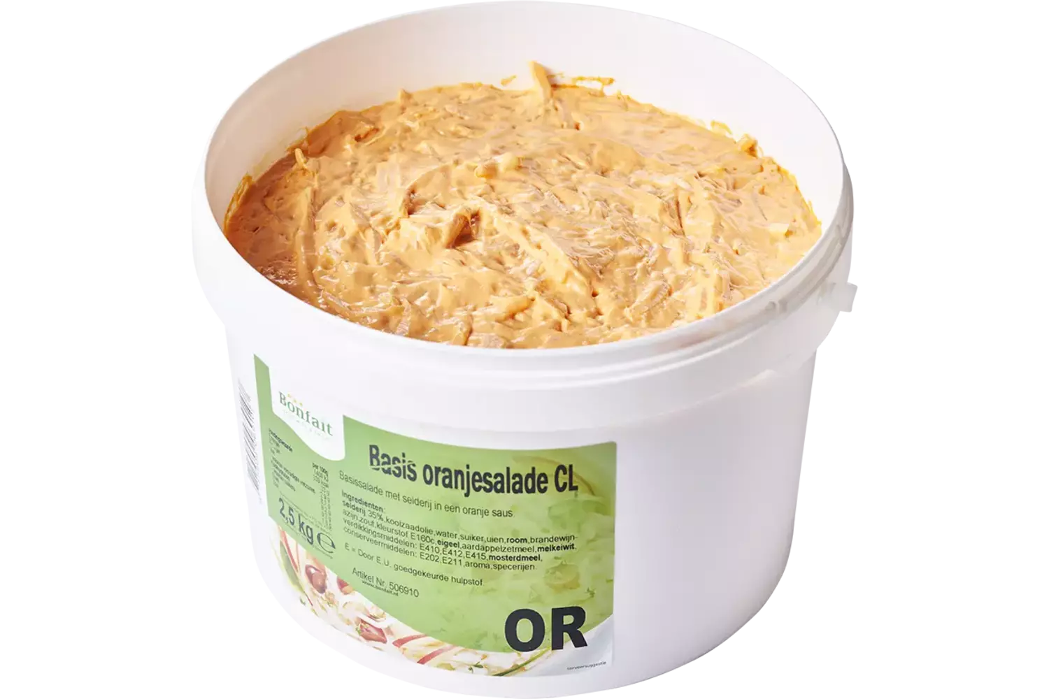 Basis oranjesalade emmer 2,5kg