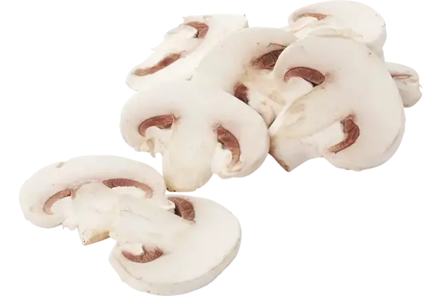 Champignons schijven 500gr kist 4 stuks