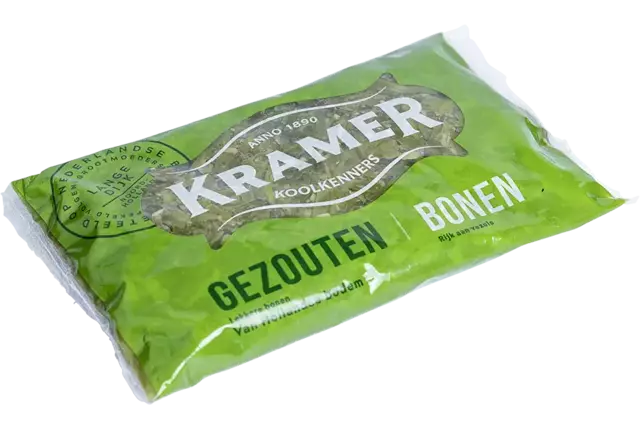 Bonen zout gesneden 500gr kist 15 stuks