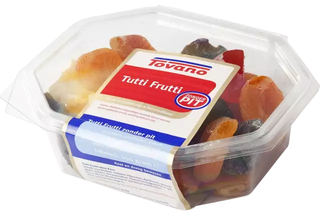 Tutti Frutti 250gr kist 10 stuks
