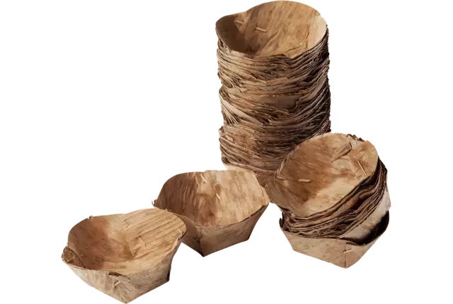 Bananencups gedroogd 9cm 100st stuk