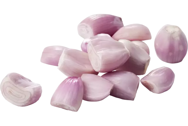 Shallots peeled 1kg crade 15 pieces