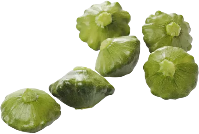Mini pattisson green crade 12 pieces