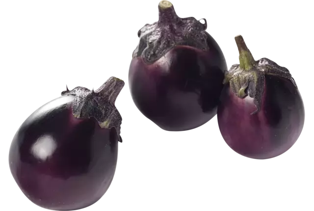 Mini eggplant 200gr crade 12 pieces