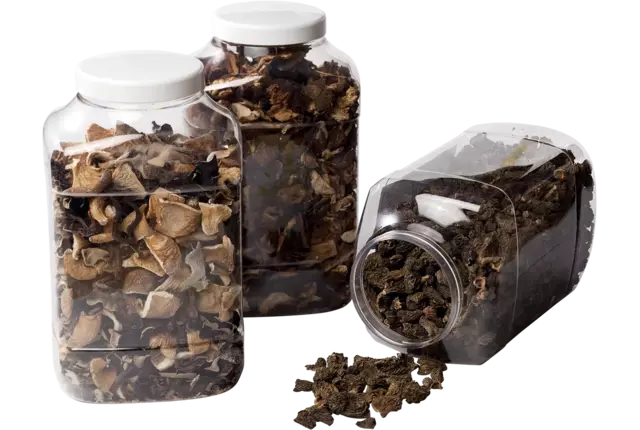 Paddenstoelenmix gedroogd verpakt 100gr kist 12 stuks