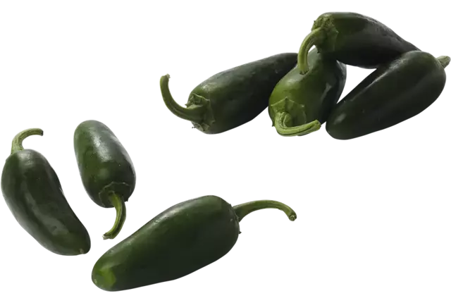 Jalapeno pepers groen 250gr kist 6 stuks