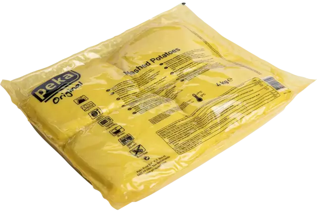 Aardappel puree standaard 4kg kist 4 stuks