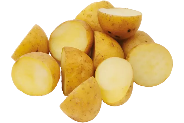 Halve krieltjes met schil zak 5kg kist 2 stuks