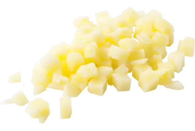 Aardappel brunoise 10mm zak 1kg stuk