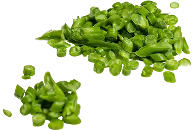 Haricots verts plak 4mm bulk