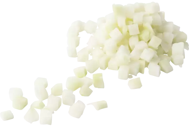 Koolrabi brunoise 10mm 1kg