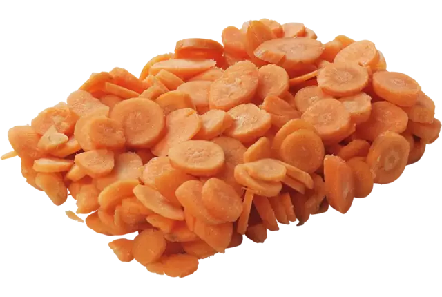 Rondelles de carotte traité 4mm 1kg pièce