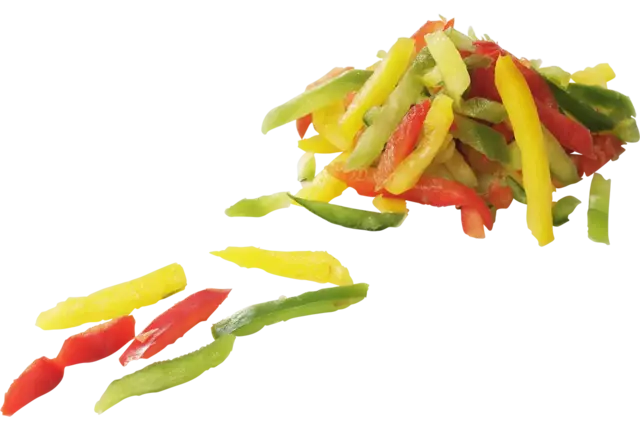 Paprika gemengd stift 10mm 1kg kist 6 stuks