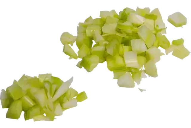 Bleekselderij brunoise 10 mm zak 1kg