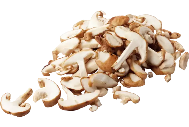 Shii-take gesneden zak 1kg