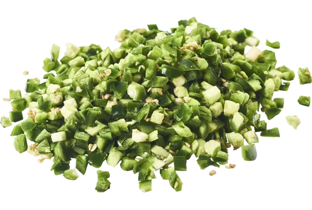 Jalapeno peper m.zaad brunoise 5mm 1kg