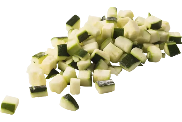 Courgette brunoise 20mm bulk