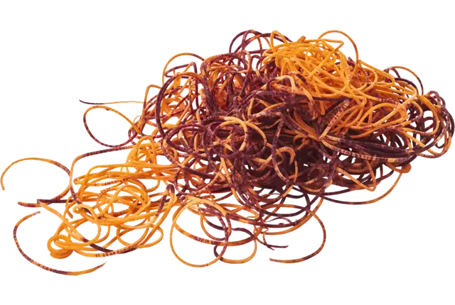 Carotte violet spaghetti 400g caisse 6pc