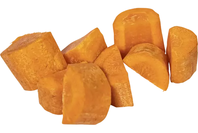 Carotte coupé pour griller 1kg pièce