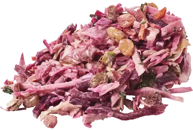 Coleslaw rood 250gr. stuk