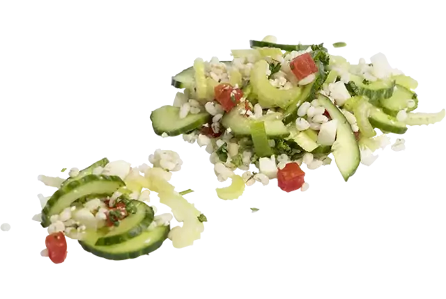 Speltsalade met bloemkoolrijst 1kg stuk