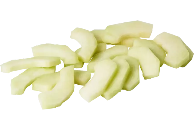 Galia meloen schijven (maantjes) 2,5kg kist 2 stuks